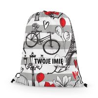 WORKO-PLECAK DZIECIĘCY z Twoim imieniem Wieża Eiffla 168