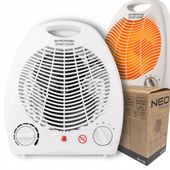 TERMOWENTYLATOR GRZEJNIK FARELKA ELEKTRYCZNA TERMOSTAT 2000W MAŁA