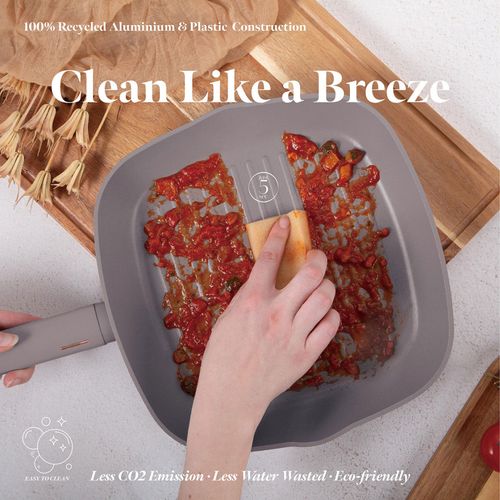 zestaw 3 patelni tytanowych berlinger haus bh-8109 taupe na Arena.pl