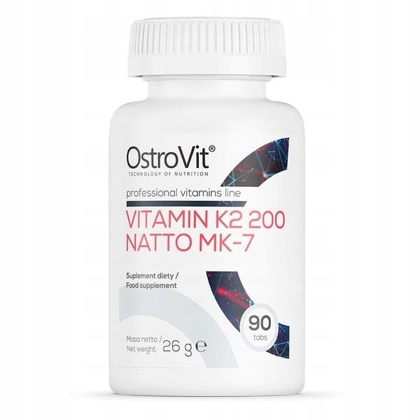 OstroVit Witamina K2 200 Natto MK-7 90 tabletek zdjęcie 1