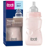LOVI  Butelka antykolkowa trends aktywne ssanie 250ml różowa