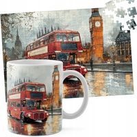 ZESTAW KUBEK + PUZZLE 110EL - ANGLIA BIG BEN WIELKA BRYTANIA