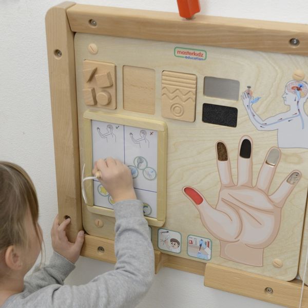 MASTERKIDZ Tablica Edukacyjna Zmysł Dotyku zdjęcie 4