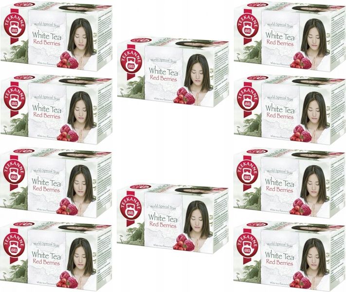 Teekanne herbata biała Żurawina Malina 200T zdjęcie 1