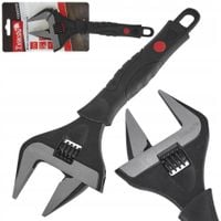 KLUCZ NASTAWNY SZWEDZKI SZWED SZEROKI REGULOWANY CrV TVARDY 10" 0-50mm
