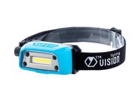 Lampa czołowa 5W COB LED, akumulatorowa, 350 lm, IK07, IP67