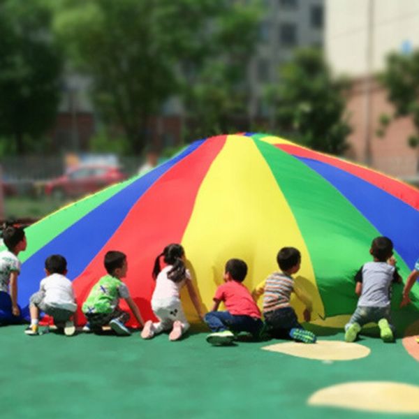 PROFESJONALNA CHUSTA ANIMACYJNA 3m SPADOCHRON + FUTERAŁ zdjęcie 6