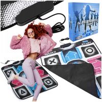 MATA DO TAŃCA DLA DZIECI DO TAŃCZENIA KOMPUTER GRA USB STEPMANIA + PUDEŁKO