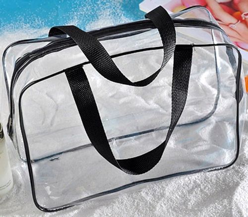 Zestaw kosmetyczka torba 3w1 przeźroczysta pojemna  E11 na Arena.pl