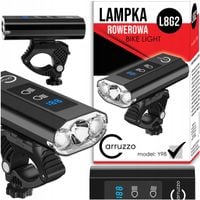 Lampka Rowerowa Światło Długie Krótkie 1200lm Powerbank 5 Trybów Świecenia