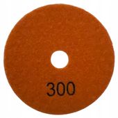 Pad polerski diamentowy MMD 100 mm gradacja #300 na rzep do gresu kamienia