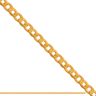 ﻿55cm łańcuszek złoty męski pancerka