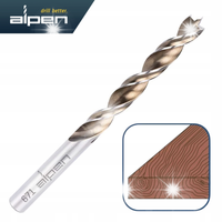 Alpen wiertło do drewna fi 20 mm stoczony chwyt fi 9,5 mm Timber Twist HSS
