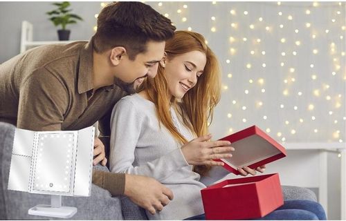 Podswietlane Lusterko do Makijazu LED Kosmetyczne na Arena.pl