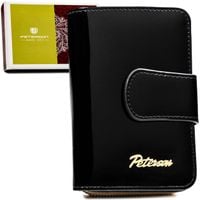 portfel damski ptn lj-425214-0605 black-gold