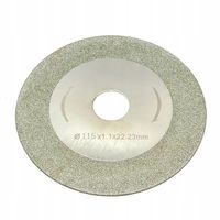 TARCZA DIAMENTOWA 115mm NASYP GALWANICZNY DO OSTRZENIA WIDII ELEKTROD
