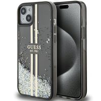 Guess GUHCP15SLFCSEGK iPhone 15 / 14 / 13 6.1" czarny/black hardcase Liquid