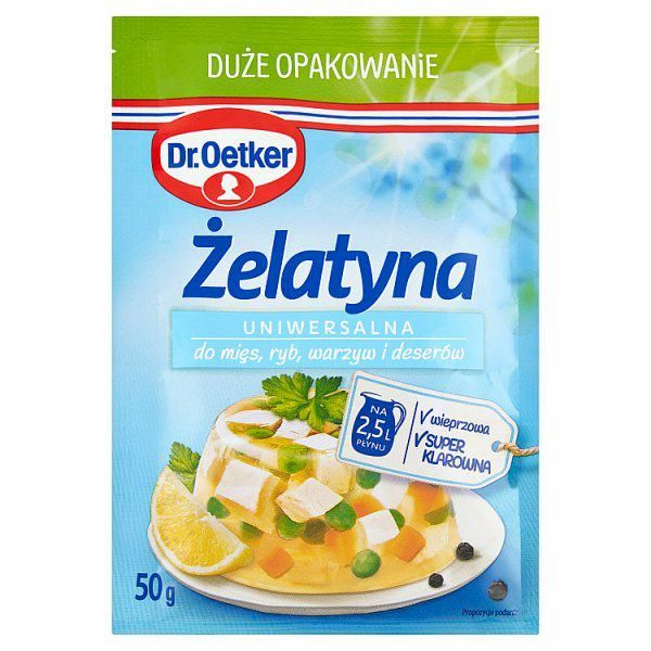 DR OETKER ŻELATYNA 50G zdjęcie 1