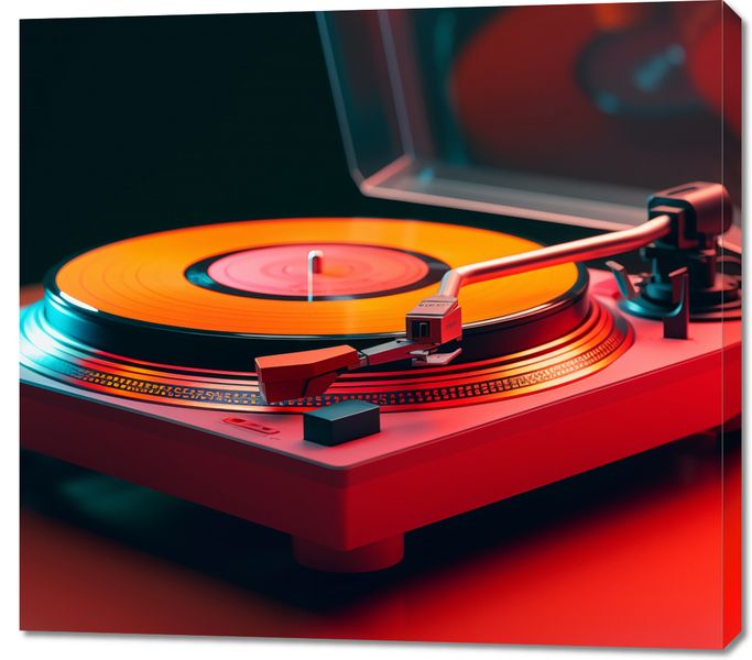 Obraz 100x90cm Retro Granie zdjęcie 1