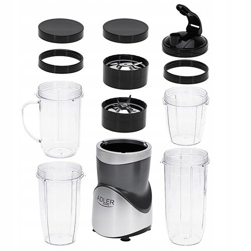 Blender Kielichowy 1200W do Smoothie, Koktajli, Mocny , Zestaw - 4 na Arena.pl