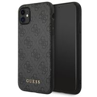 guess guhcn61g4gfgr iphone 11 / xr 6,1szary/grey hard case 4g metal