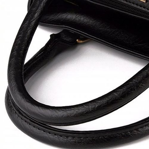 TOREBKA CZARNA ELEGANCKA Usztywniana Pojemna Damska do Ręki na Ramię Pasek na Arena.pl