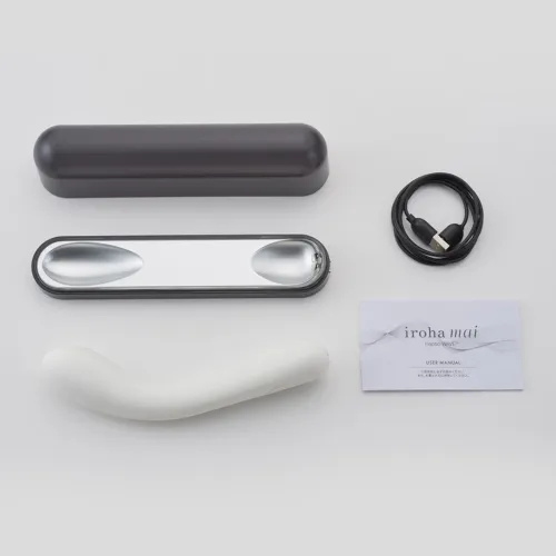iroha by tenga mai tsuru white - wibrujące urządzenie haptic wave, 174 mm na Arena.pl