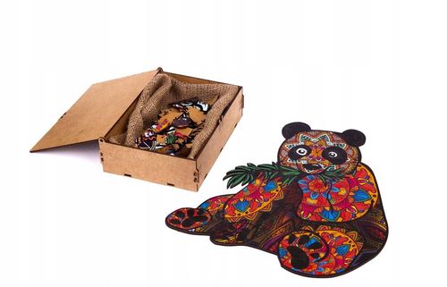 Puzzle Drewniane Eko 65 El. Kung Fu Panda A4 Puza4-01209 na Arena.pl