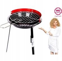 Grill ogrodowy węglowy na działkę ogródek MG Magda Gessler ruszt 26,5cm