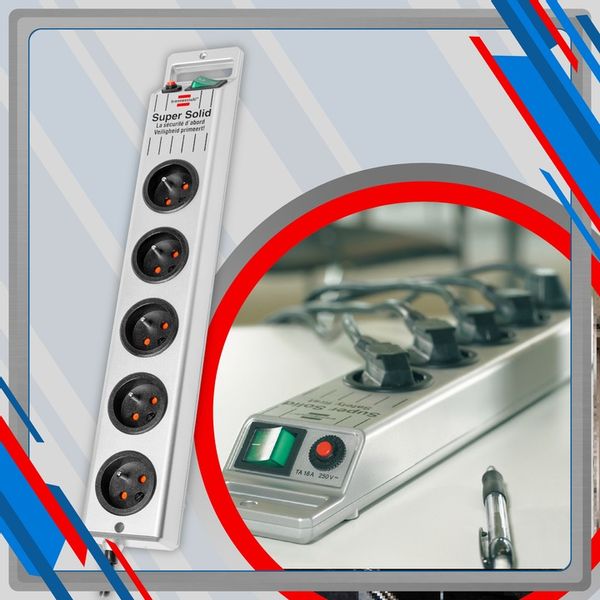 Listwa Zasilająca przedłużacz 5G Brennenstuhl 2,5m zdjęcie 2