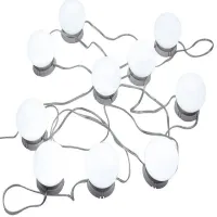 Lampki do lustra toaletki led zestaw 10 lamp do samodzielnego montarzu