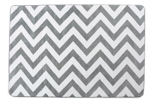 DYWAN 3D PLUSZ  160X230 ZIG ZAG GREY na Arena.pl