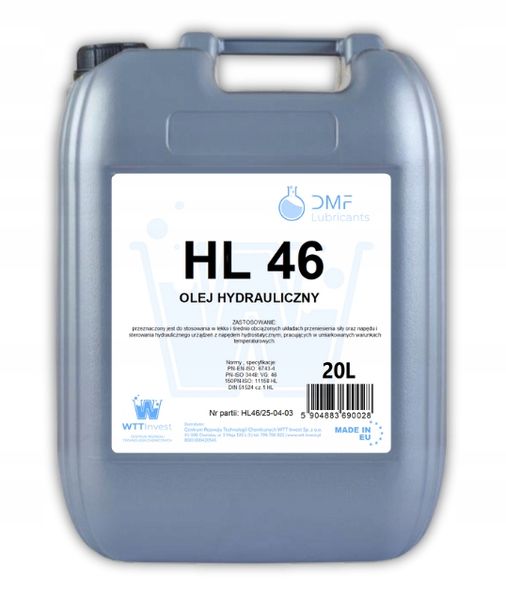 Olej hydrauliczny HL 46 / 20L zdjęcie 1
