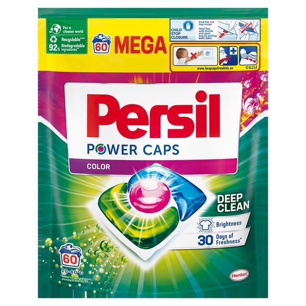 Persil Power Caps Kapsułki do Prania Koloru 60 szt zdjęcie 1