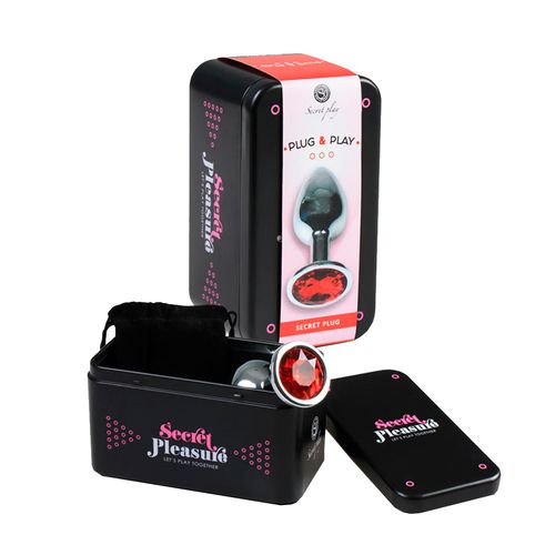 metal butt plug red rozmiar m na Arena.pl