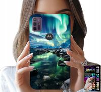 ETUI DO MOTOROLA MOTO G10 / G30 - ALASKA ZORZA POLARNA STAWIK CASE + SZKŁO