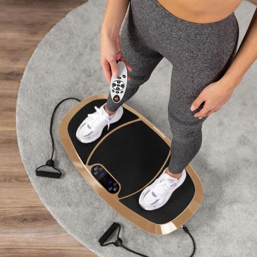 PLATFORMA WIBRACYJNA WIBRUJĄCA MASAŻER CIAŁA 3D Z LINKAMI XP750_3D GYMTEK na Arena.pl