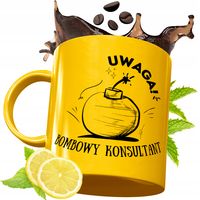 Złoty Kubek Premium Dla Konsultanta Prezent Z Nadrukiem Ze Zdjęciem