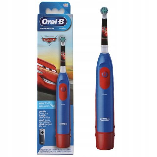 Szczoteczka elektryczna dla dziecka Oral-B Stages Power Auta na Arena.pl