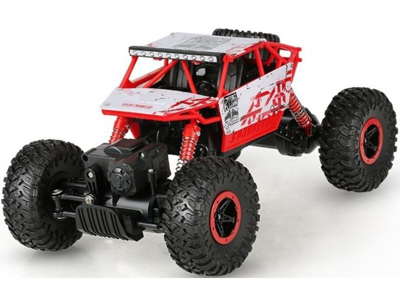 Samochód Rc ROCK CRAWLER 2.4GHz 1:18 Czerwony zdjęcie 5