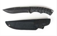 Nóż taktyczny ze stałą głownią w kaburze, ostrze 14 cm