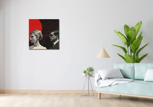 Obraz 60x60cm Futurystyczne Retro Szykany na Arena.pl