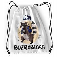 Plecak Sportowy Szkolny Dla Leona Syna Dziecka Z Nadrukiem Ze Zdjęciem