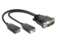 Adapter DMS59 kabel DMS 59 do 2x DP displayport