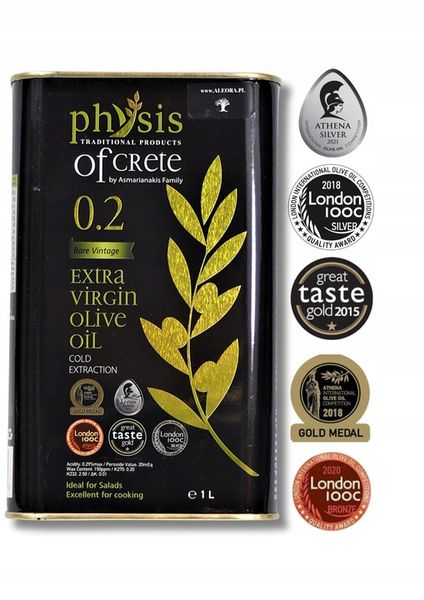 Pysis doskonała i zdrowa GRECKA oliwa z oliwek 0,2% 1L data aż do 02/26 zdjęcie 4
