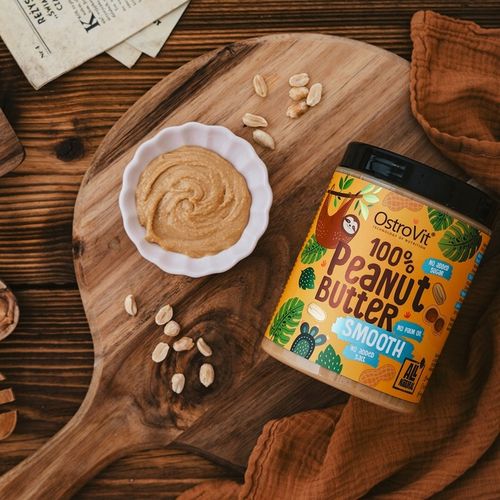 OstroVit Peanut Butter x3 MASŁO ORZECHOWE SMOOTH Krem Orzechowy na Arena.pl