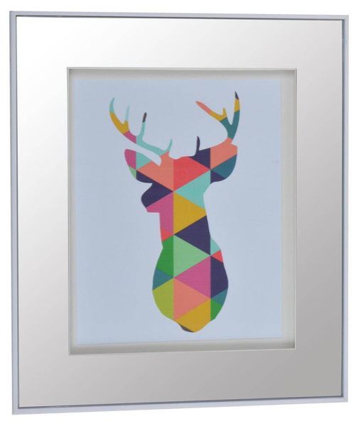 Obrazek-lustro renifer mały zdjęcie 1