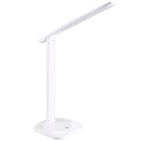 Regulowana LAMPKA biurkowa TOLEDO LED 316660 Polux stołowa LAMPA stojąca LED 9W 3000K - 6500K gabinetowa biała