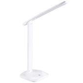 Regulowana LAMPKA biurkowa TOLEDO LED 316660 Polux stołowa LAMPA stojąca LED 9W 3000K - 6500K gabinetowa biała