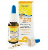 Dr.Jacobs witamina słońca D3 20 ml naturalna KOŚCI